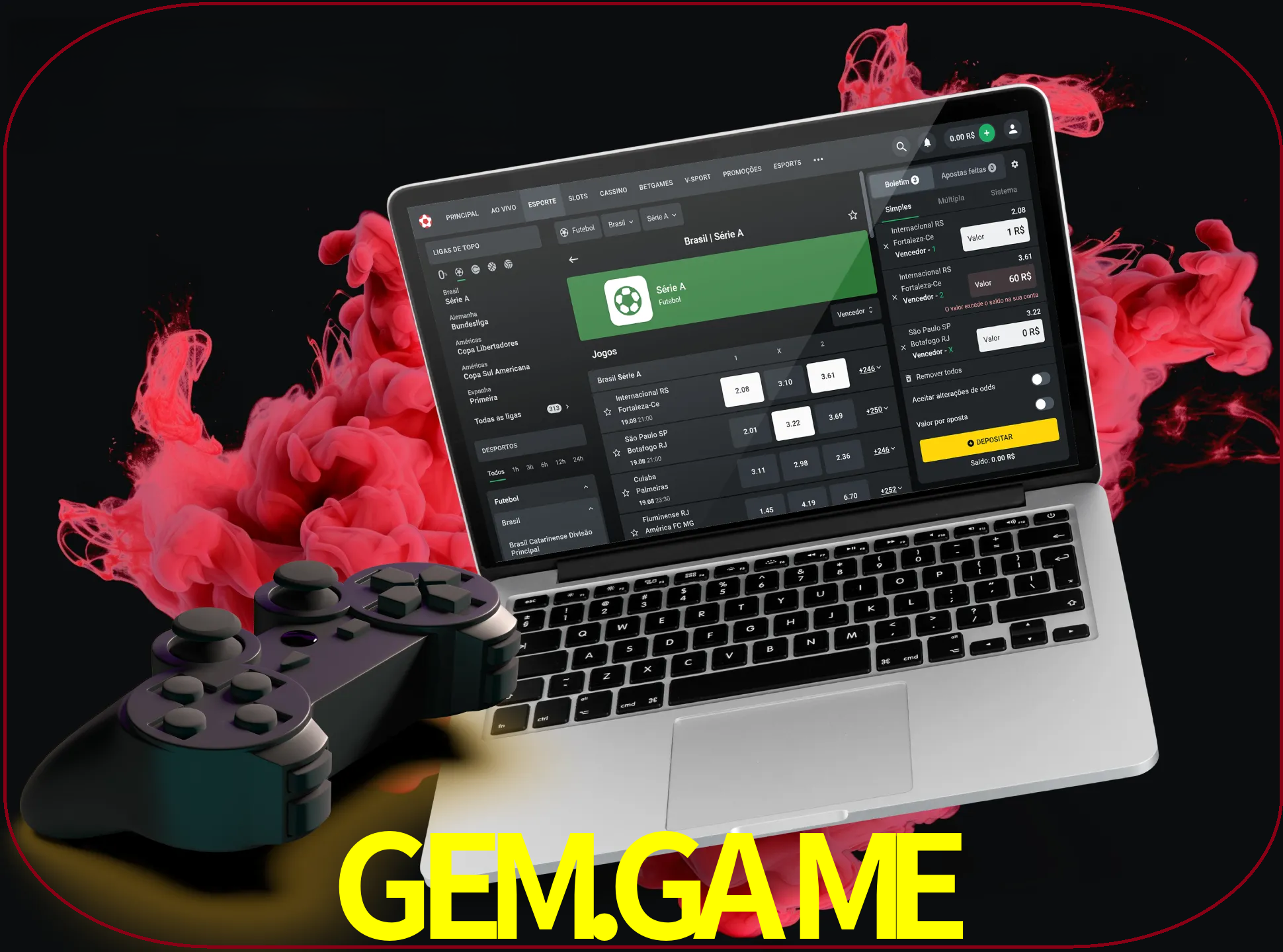 Visite a secção especial de jogos de vídeo em gem.game para descobrir em que jogos pode apostar e ganhar muito dinheiro.