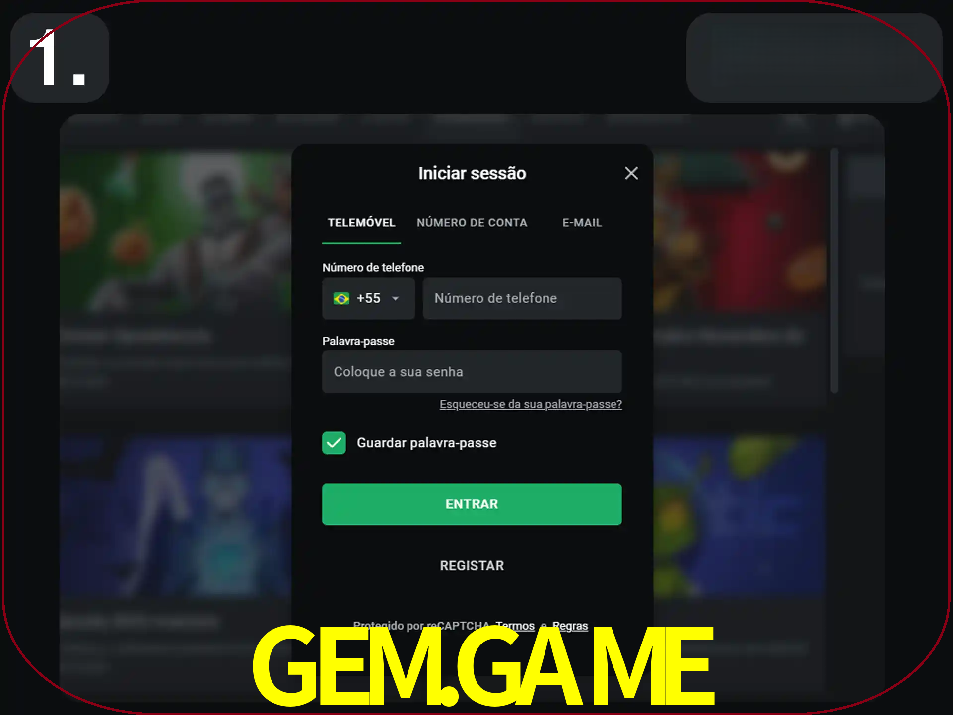 Acesse o site.