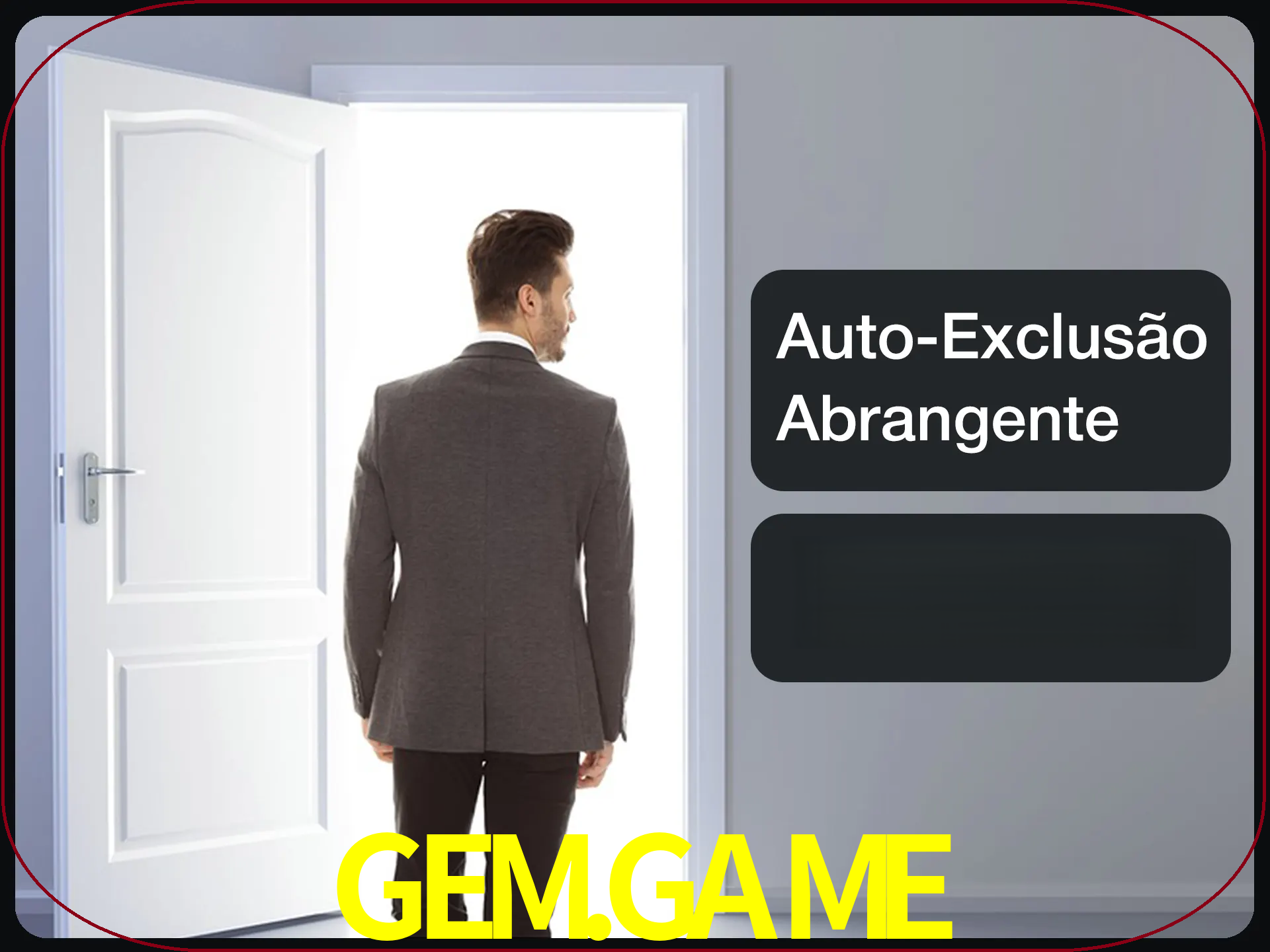 Esqueça o vício do jogo e viva uma nova vida.